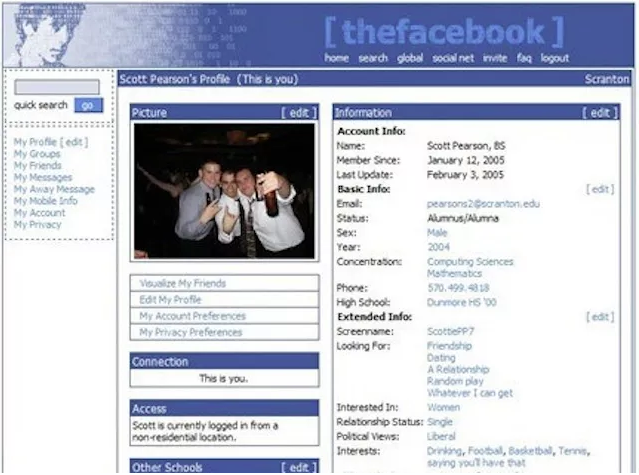 Facebook 2004